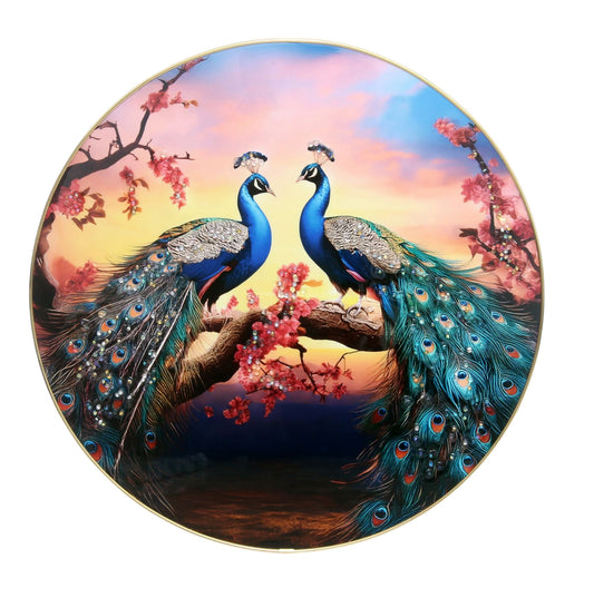 BIRD'S FRAME ART,  ( Stone Work Photo Frame ). Art of Luxury   SIZE - 40.64x40.64 CM (Copy)